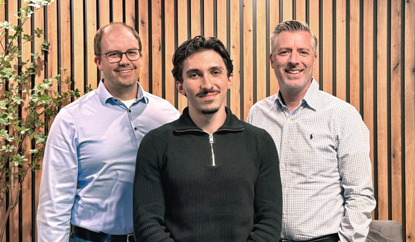 Andreas Böhm, Alessandro Grani und Mischa Kolpacki